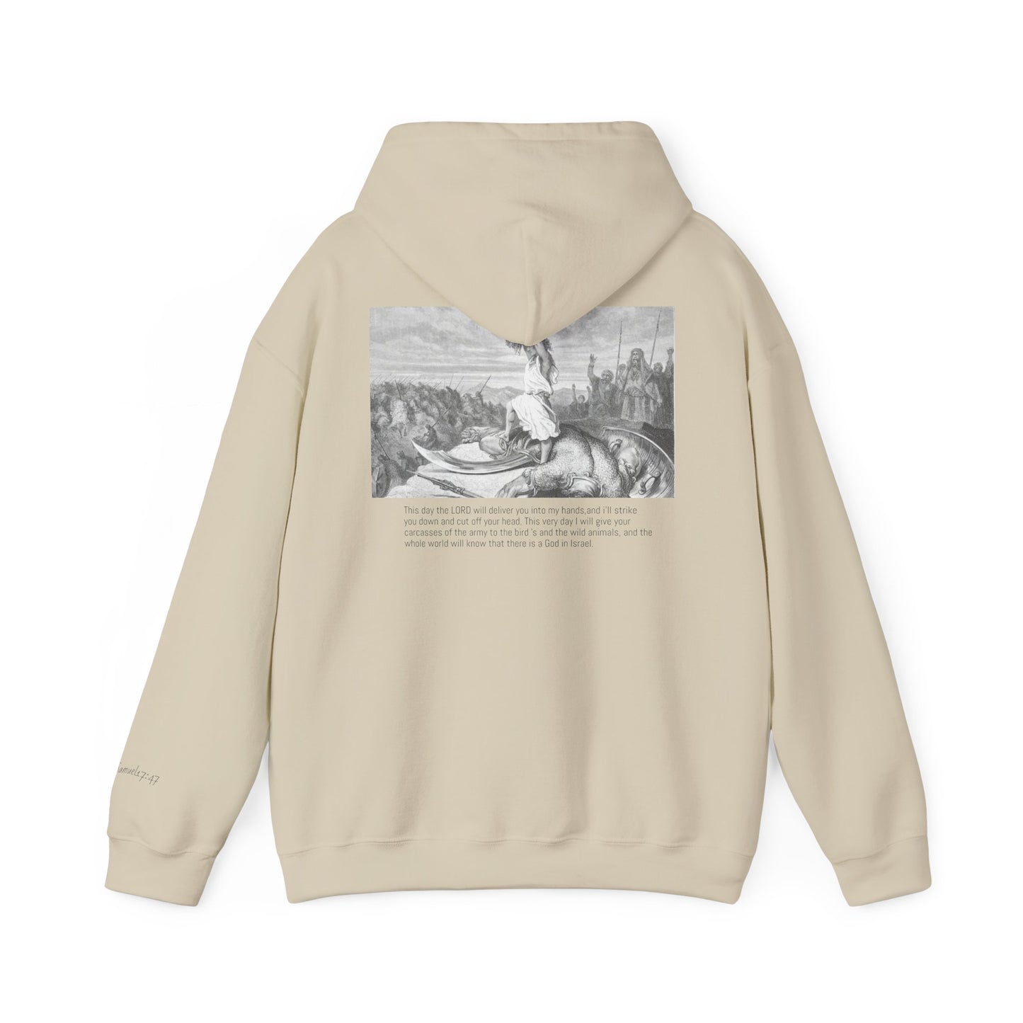 (David versus Goliath) Heavy Blend™ Hooded Sweatshirt