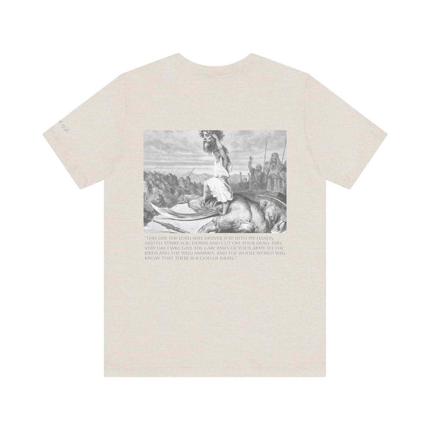 (David versus Goliath) Short Sleeve Tee