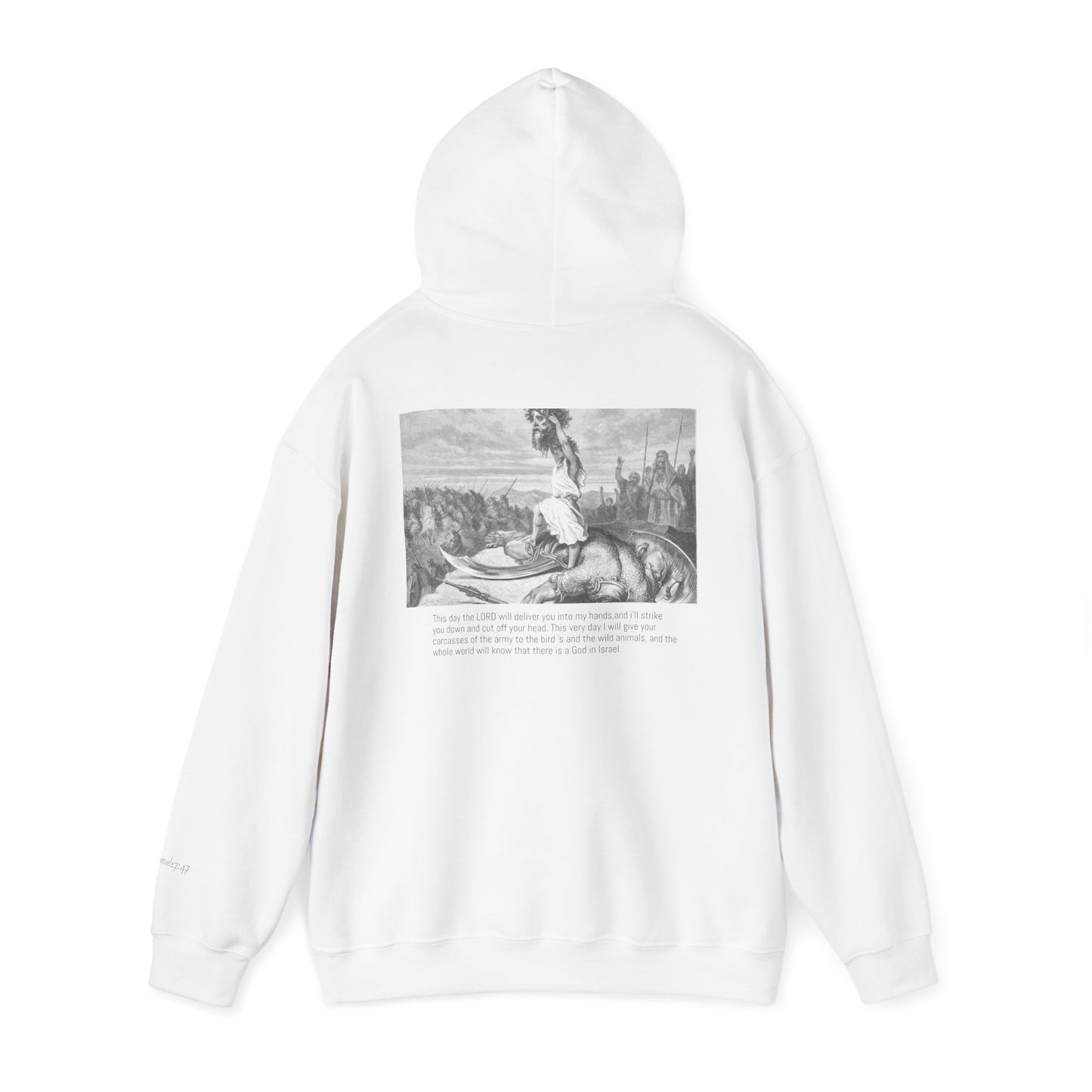 (David versus Goliath) Heavy Blend™ Hooded Sweatshirt